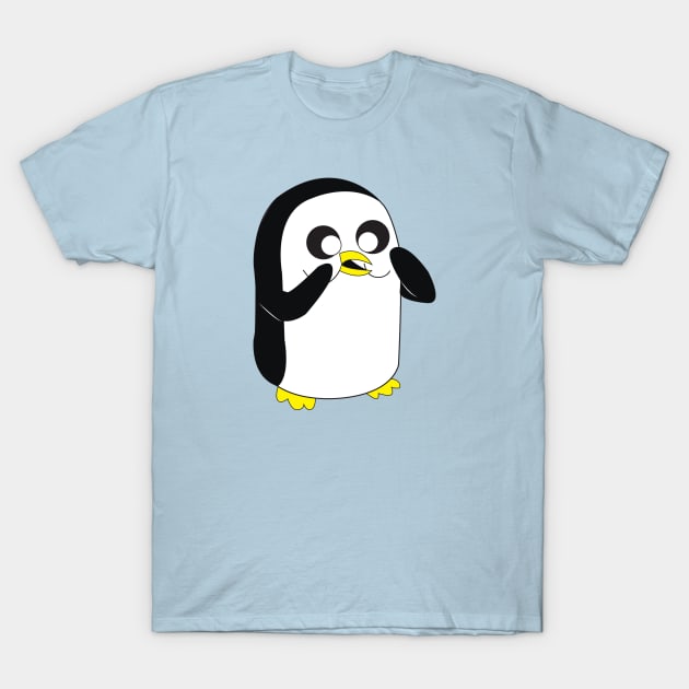 Penguin cartoon T-Shirt by dddesign